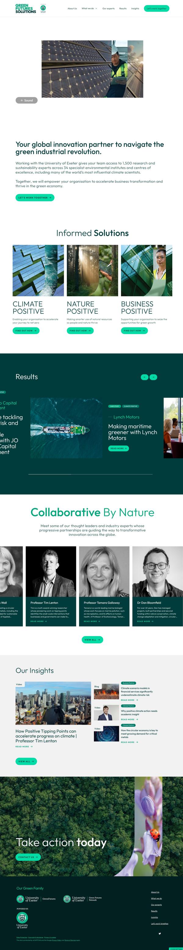 GreenFutures Solutions - University of Exeter
