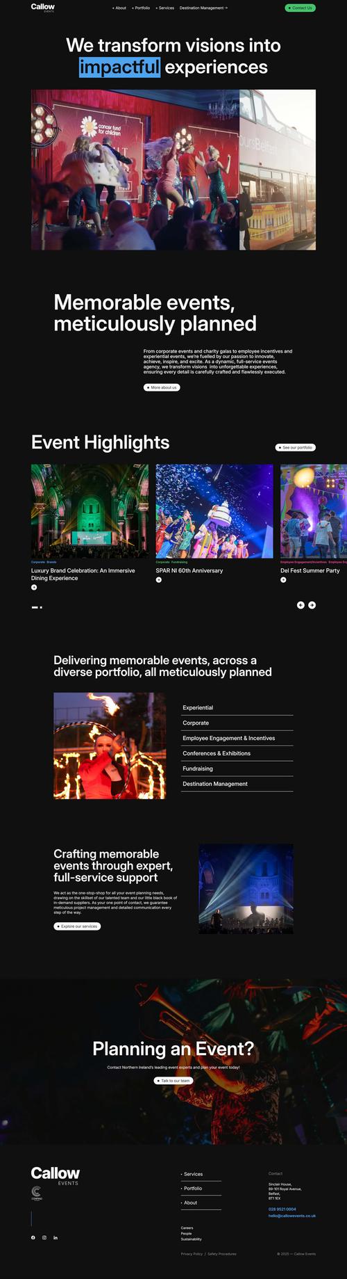 Callow Events