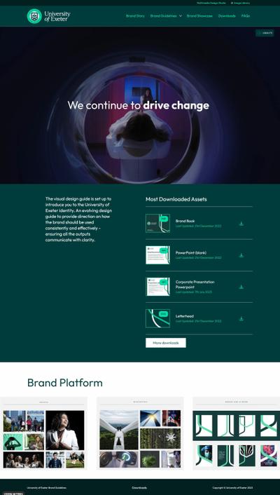 University of Exeter Brand Portal